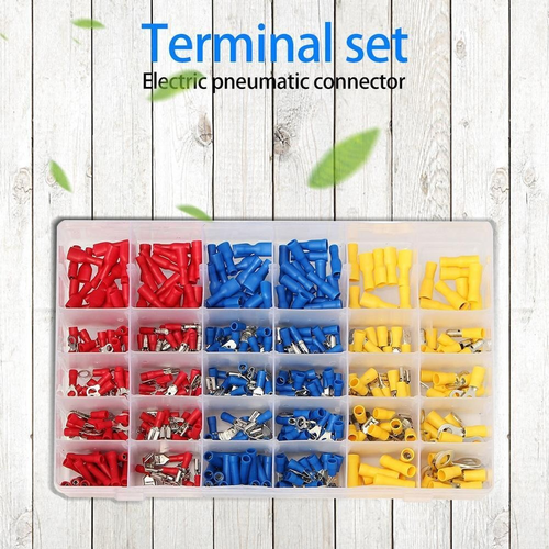 480pcs Wire Terminals Crimp Connectors Electrical Terminals Kit Automotive Wire - Picture 2 of 12