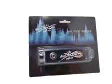 Sky High Car Audio 1/0 Gauge Ring Terminal ANL Fuse Holder Nickel Plated W/Fuses