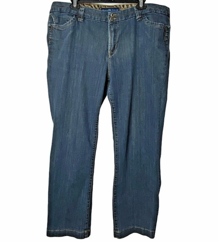 Avenue Straight Leg Jeans Womens 18 