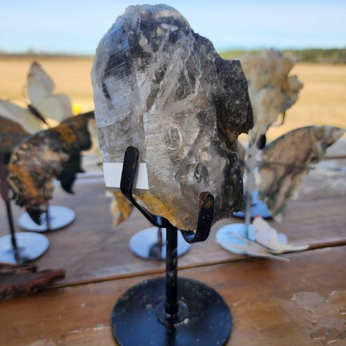 Seltener schwarzer Rutil Hymalaya Quarz - Bild 2 von 8