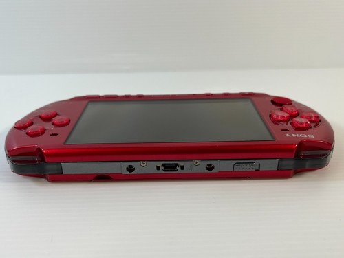 Sony PSP-3000 PSP 3000 Console Red Complete in box Region Free w/4GB -Excellent+ - Picture 10 of 22