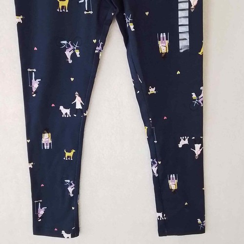 Carter's Cotton Blend Leggings Size 10 Navy "Be Kind" Graphic - Picture 4 of 11