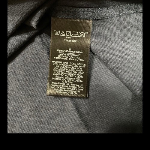 Unreleased Yeezy Gap Tee - Navy YZY Size Medium-XXLarge - Bild 5 von 7