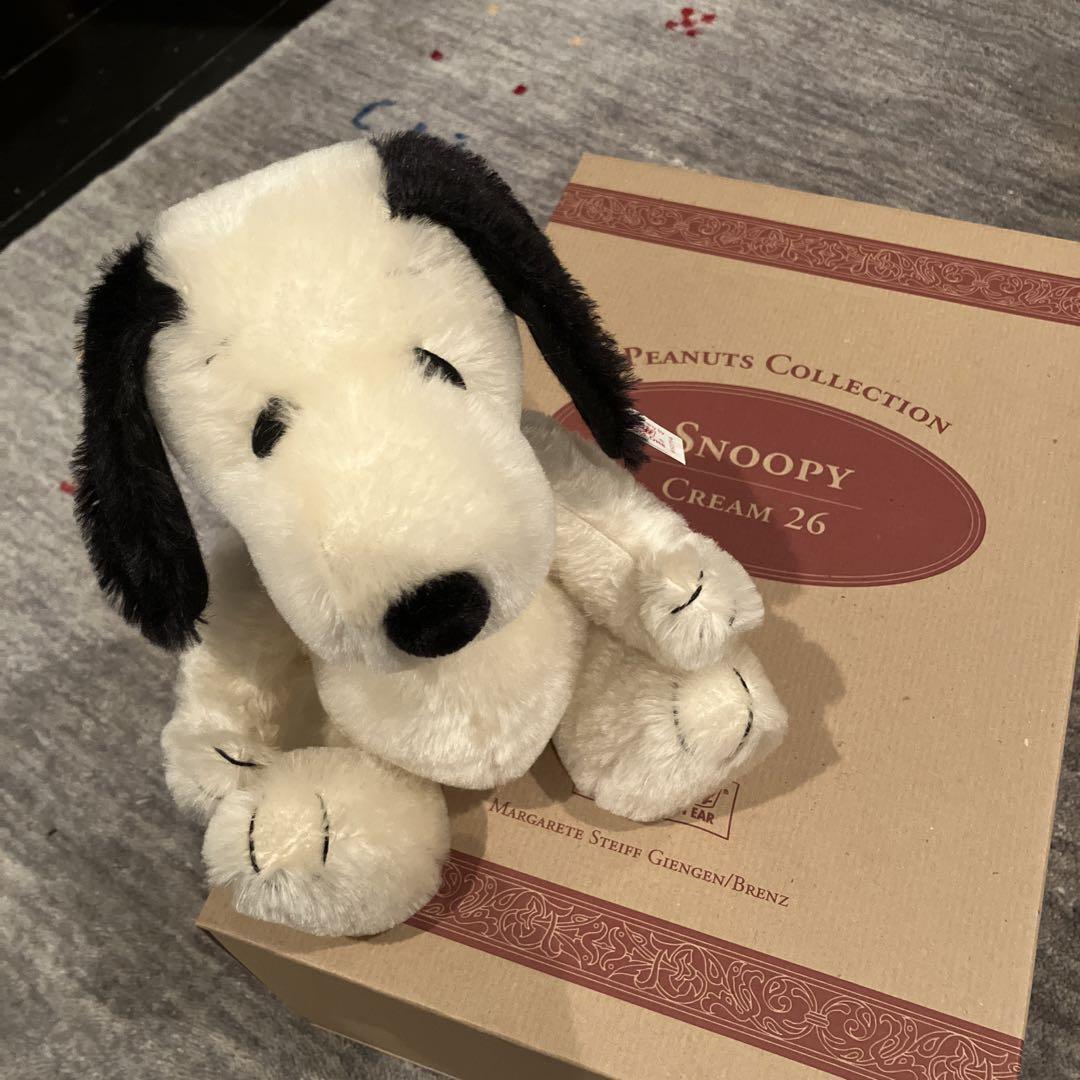 Steiff 1998 SNOOPY CREAM26 Certificate Limited to 1500 Steiff 1998 SNOOPY CREAM26 Certificate Limited to 1500