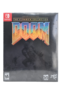 Nintendo Switch - 【e-102y】DOOM NEW Limited Run Games #102 Doom: The Classics Collection