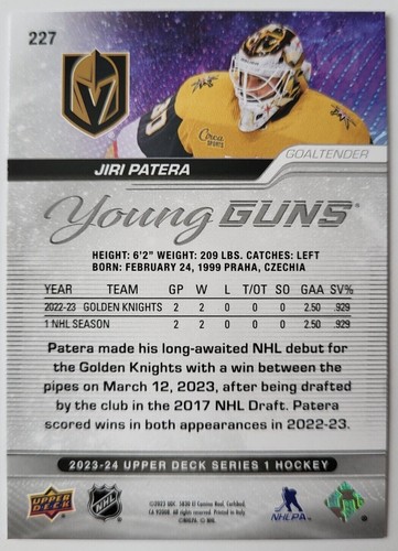 2023-24 Upper Deck Series 1 Young guns - Pick your card - Picture 39 of 79