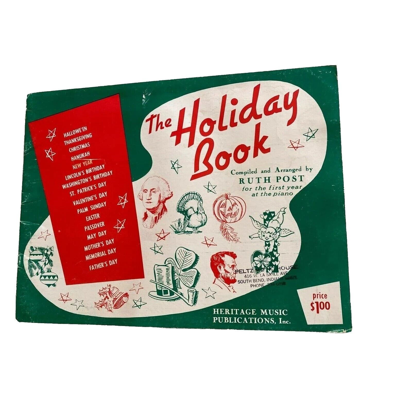 Holiday Vintage & Antique Sheet Music & Song Books