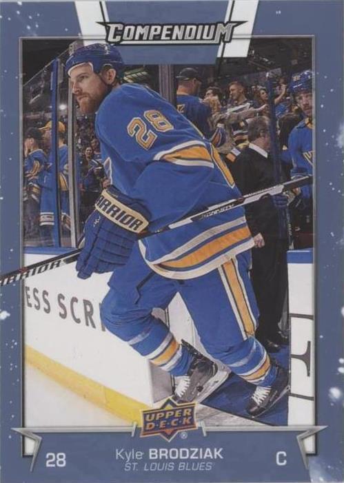 2017-18 Upper Deck Compendium - Kyle Brodziak #220 - 1 of 1