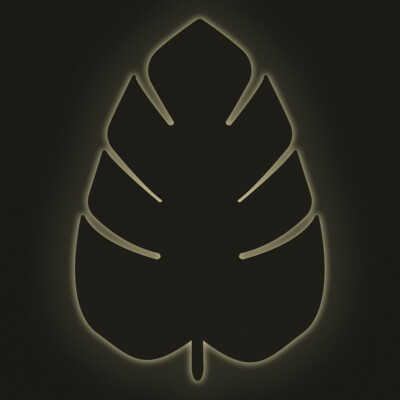 KLEINLAUT Wandlicht ''Philodendron Blatt'' Nachtlicht Kind Wohnzimmer