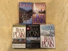 Belva Plain Book Lot Of Five “Needs New Loving Home”