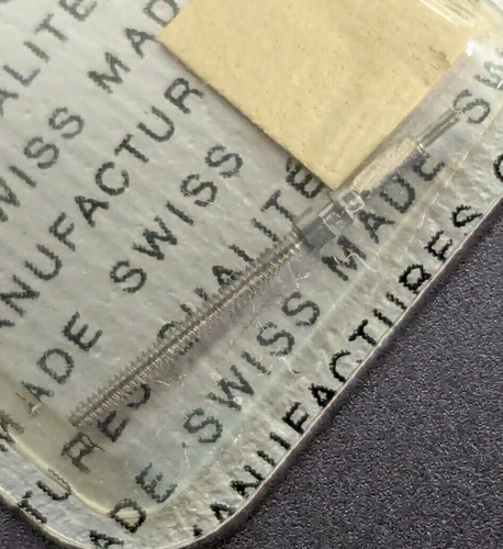 NOS NEW Genuine Bulova Cal. 11UOACB # 16A Long Winding Stem - Tap 10 Watch Part - Picture 2 of 2