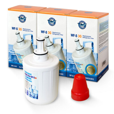 3x Wasserfilter Alternative für Samsung DA29-00003G DA29-00003F Delfin WF-S