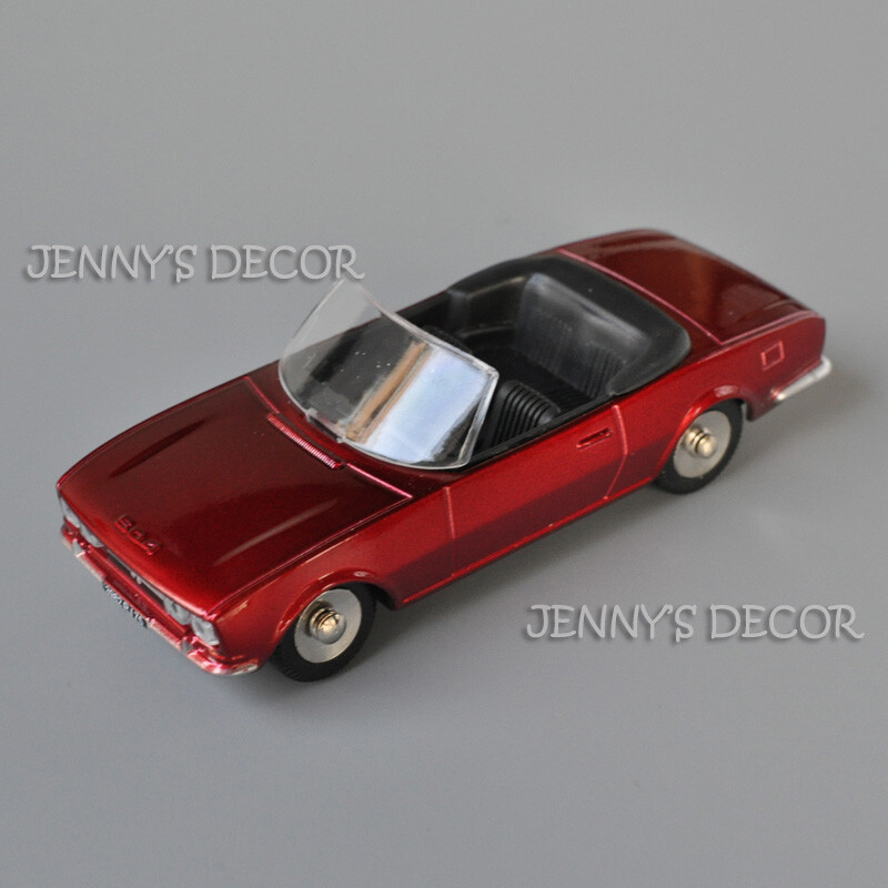 Dinky Peugeot 504 ミニカー 1:43 Scale Dinky Toys 1423 Diecast Metal Car Model Cabriolet