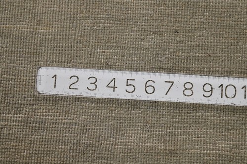 Classic Gabbeh Solid Beige Wool Modern 11 ft. Runner Rug - Timeless Beauty 3x11 - Picture 16 of 16