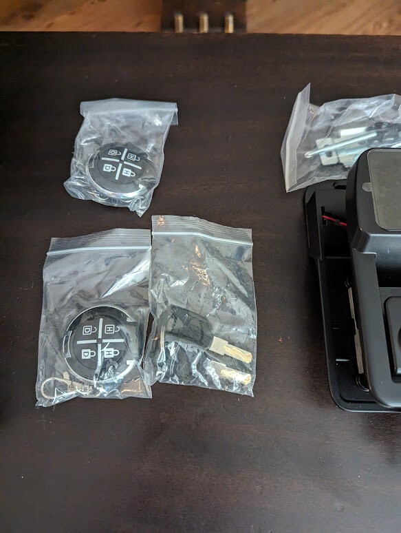 Novustech Rv Keyless Entry Door Lock, used, all tested, full accessory