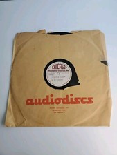 Unique vintage Ed Gilbert actor demo audition record Audiodiscs acetate 50's