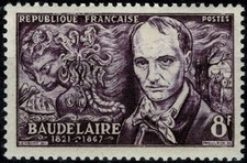 FRANCE 1951 BAUDELAIRE  YT  n° 908 Neuf ★★ luxe / MNH (A)