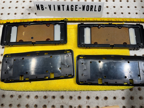 Mercedes 92-94 W140 C140 Lighted sun visor BLACK mirror 2 Cover / 2 insert,Ty 1 - Picture 20 of 24
