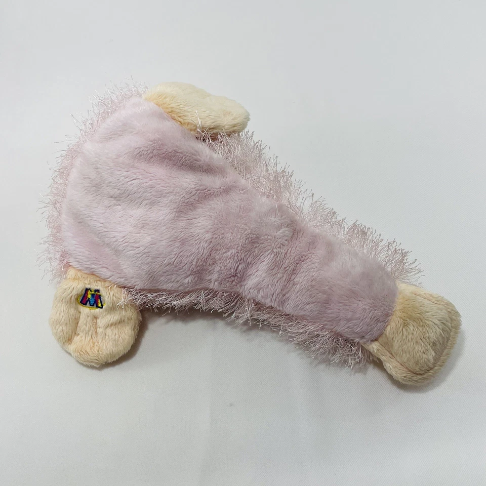Ganz Webkinz Pink Googles Plush Hm208 Duck Goose Spring Easter Toy Tummy Flat - Image 4 of 4