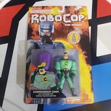 vintage Robocop The Series COMMANDER CASH 1994 Toy Island MOC NEW