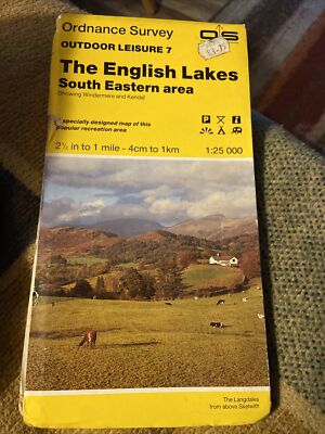 (Gut) - Freizeitkarten im Freien: Englische Seen - Südostgebiet Blatt 7 (Taschenbuch