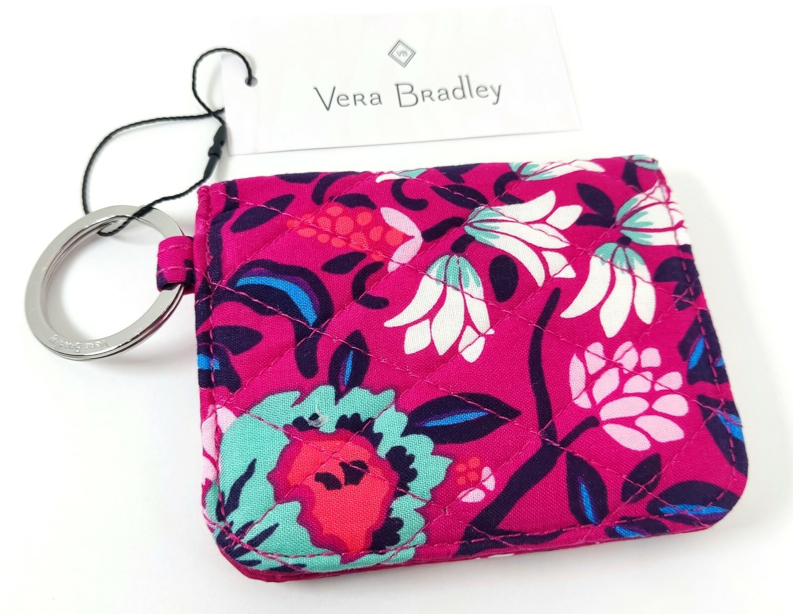 Vera Bradley Campus Double ID Bloom Berry eBay