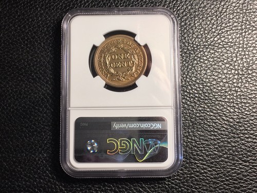 1848 Large Cent NGC Unc Details Cleaned Looks Like A Gem Unc.!!! - Picture 8 of 8