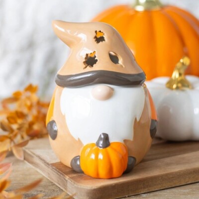 Fall and Autumn Gonk Ceramic Oil Burner