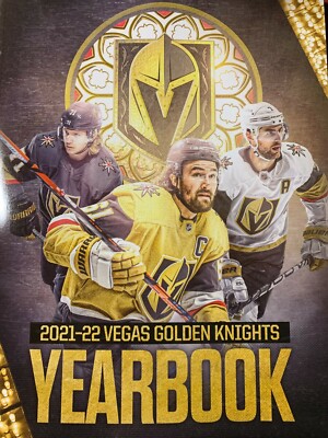2021-2022 VEGAS GOLDEN KNIGHTS YEARBOOK NHL HOCKEY