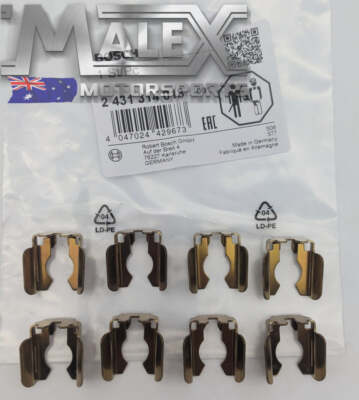Set of x8 Bosch Injector Retaining Clip 2431314018 (2 431 314 018) LS2 ...
