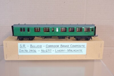 COMET MODELS KIT BUILT SOUTHERN SR BULLEID COMPOSITE BRAKE COACH 6717 OM
