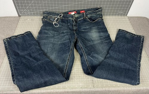 Marina Rinaldi Sport Women's Wonder Blue Denim Jeans Sz 29 (Plus XLK New W/Tags - Picture 1 of 7