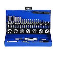 32 PCS HSS Tap and Die Set Metric  Cut - Hand Threading Tool O8M6