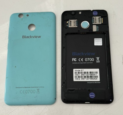 Blackview E7 Grün Türkis Teilespender Platine Kamera Deckel Etc Ok Bitte Lesen