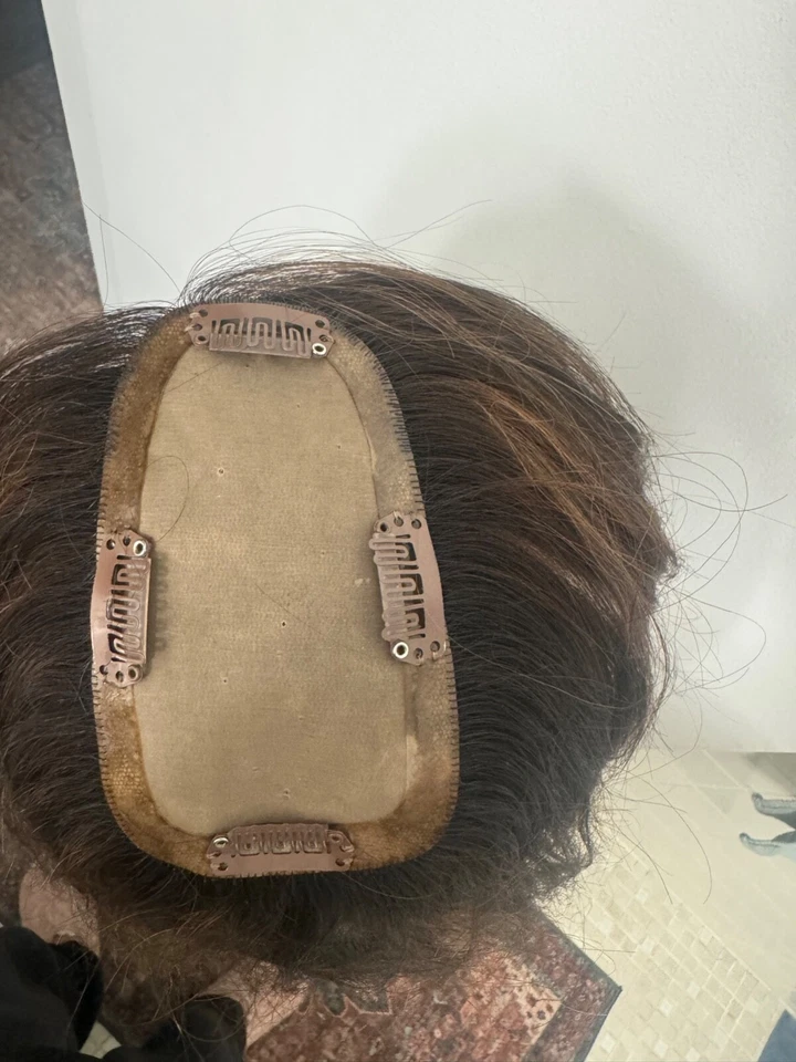 Jon Renau 12" 100% Rely Human Hair Topper for women. - Image 4 of 4