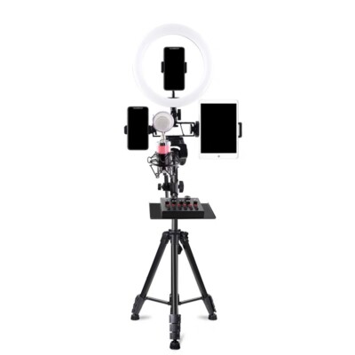Pro  Sound Mixer Board, V8 Sound Card, for Live Streaming with Effects Whole Set