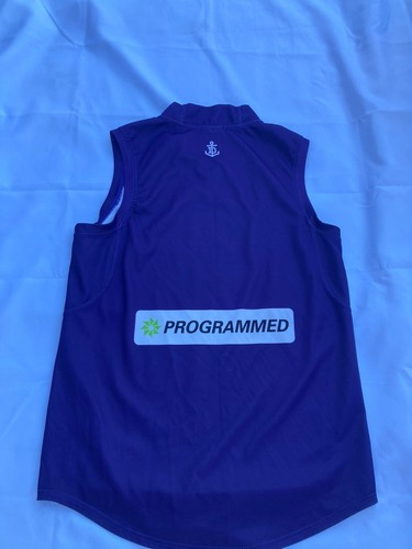 Fremantle Dockers AFL ISC Home Guernsey Jumper Jersey Mens X Large Free Postage. - Picture 8 of 10
