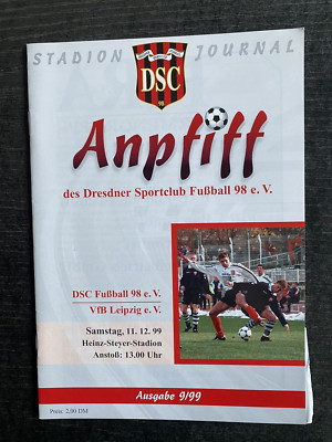 RL 1999/00 Dresden SC-VfB Leipzig, 11.12.1999-Matthias Schulz