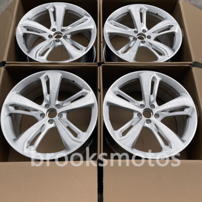 21'' GTC BRUSHED ALUMINUM STYLE WHEELS RIMS FOR BENTLEY CONTINENTAL GT GTC
