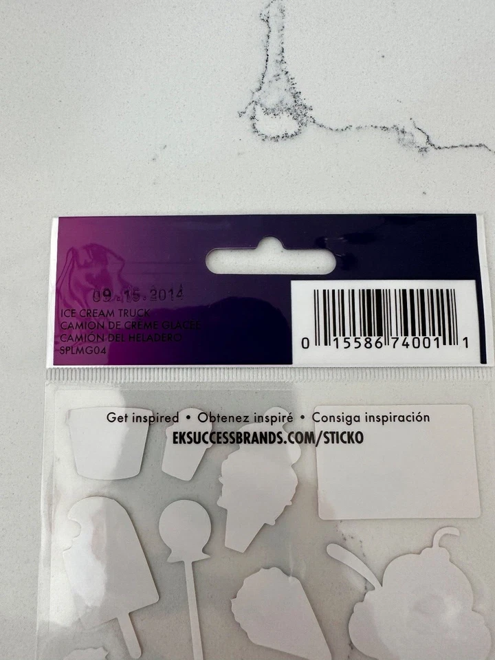 Camión de helados Sticko autocollant ~ paletas conos barras conos de nieve piruleta Foto 3 de 4