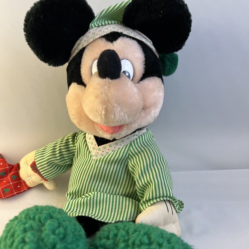 Applause Winter Magic Night Before Christmas Mickey Mouse Plush Toy EUC - Picture 4 of 7