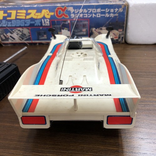 Used 1/12 Scale Vintage RC Car Atcomi 1976 Martini Porsche 936 LeMans Racer - Picture 7 of 12