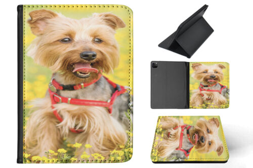 CASE COVER FOR APPLE IPAD|YORKSHIRE TERRIER PUPPY DOG #2 - Photo 1/55