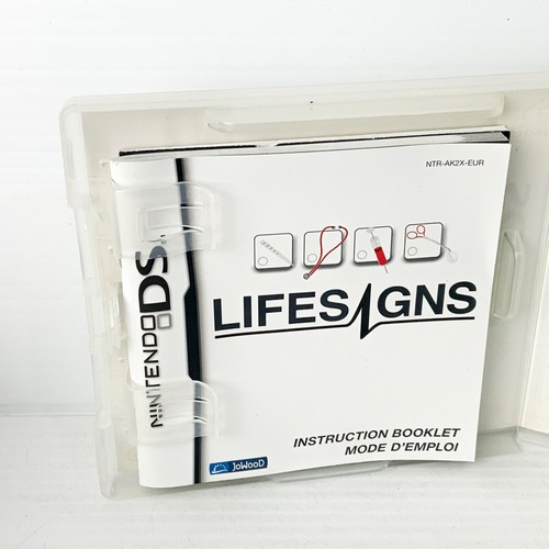Signos de vida: asuntos hospitalarios + manual - Nintendo DS - probado y funcionando - Imagen 2 de 4
