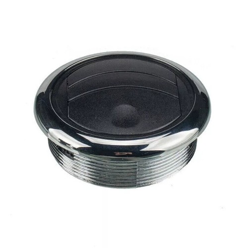 2PCS 46mm Round A/C Air Conditioning Outlet Vent For RV Bus Car Boat Yacht Black - Picture 4 of 14