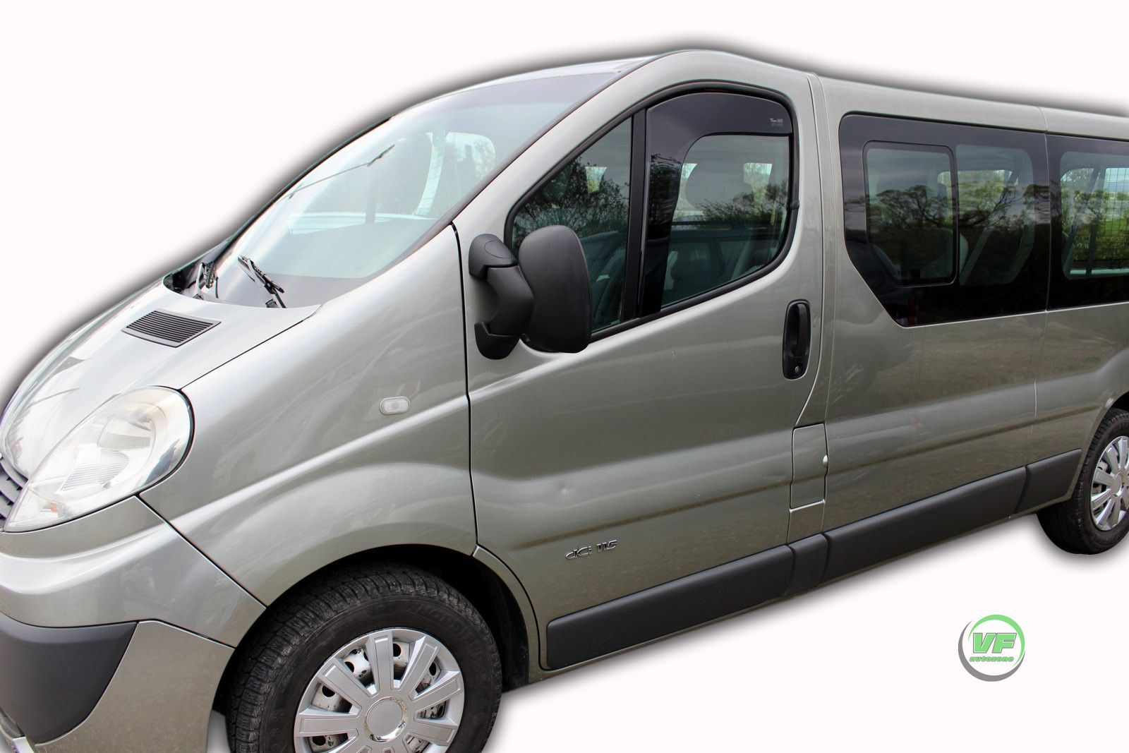 HEKO TINTED WIND DEFLECTORS for VAUXHALL VIVARO mk1 20012014 2pc eBay