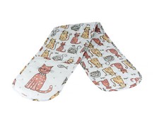 Image of Oven Gloves Double Heat Resistant Cat Themed Kitchen Gift Cooks Bakers Cat Lover