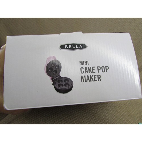 Bella Mini Cake Pop Maker Pink new, Makes 4 at a time - Picture 7 of 7
