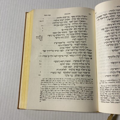 Biblia Hebraica by Rudolf Kittel Wurttembergische Bibelanstalt