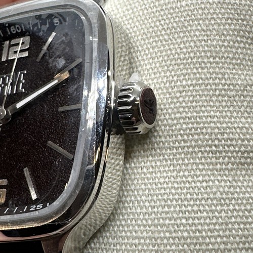 Frye Bowery 40 mm schwarzes Zifferblatt Edelstahl Herrenuhr 37FR00002-01 UVP $295 - Bild 5 von 5